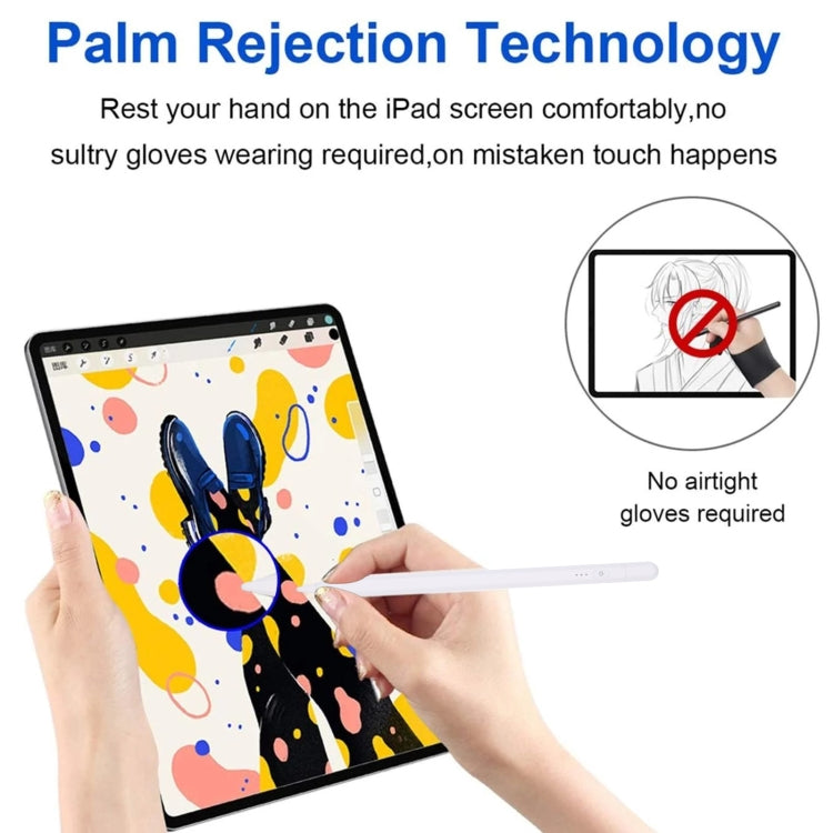 P7-2 Active Capacitive Stylus Pen with Palm Rejection for iPad After 2018 Version, P7-2 / 8 Pin