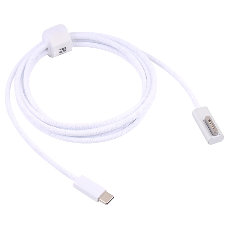 45W / 65W / 85W / 100W 5 Pin MagSafe 1 (L-Shaped) to USB-C / Type-C PD Charging Cable, 45W / 65W / 85W / 100W MagSafe 1