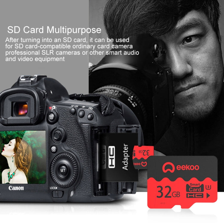 eekoo 32GB CLASS 10 TF(Micro SD) Memory Card, Minimum Write Speed: 10MB / s, Universal Version, 32GB Universal Version