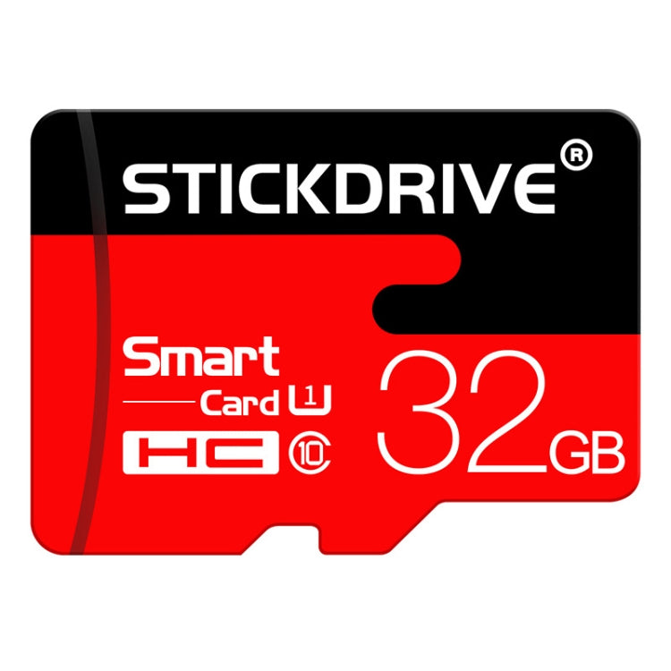 Stickdrive 32GB High Speed Class 10 Micro SD(TF) Memory Card, 32GB