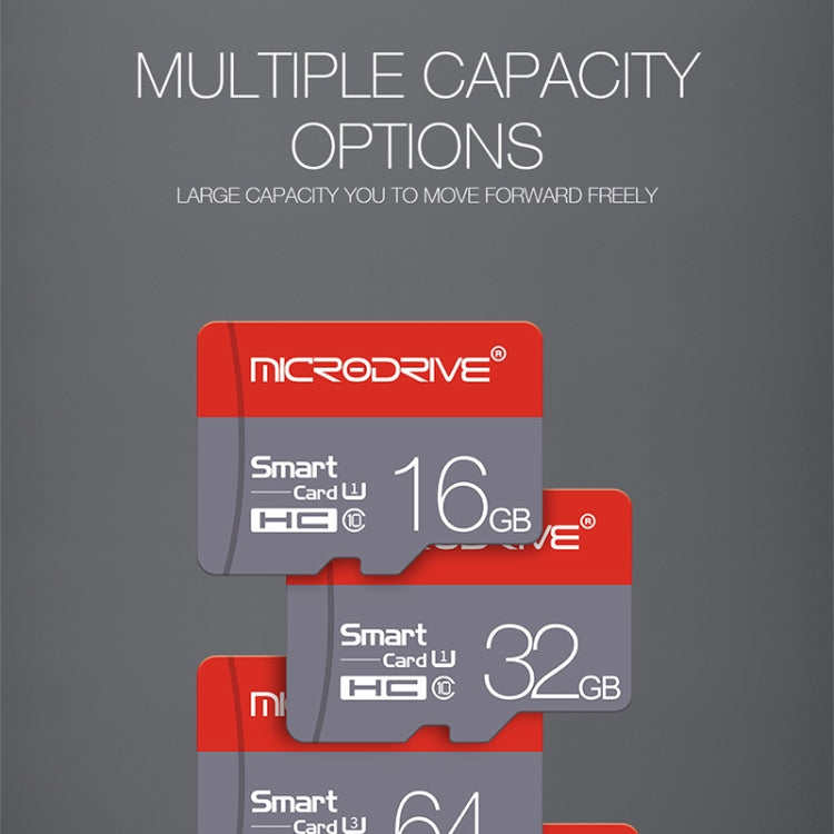 Microdrive 8GB High Speed Class 10 Micro SD(TF) Memory Card, 8GB