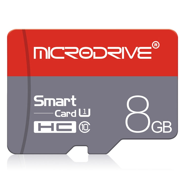 Microdrive 8GB High Speed Class 10 Micro SD(TF) Memory Card, 8GB