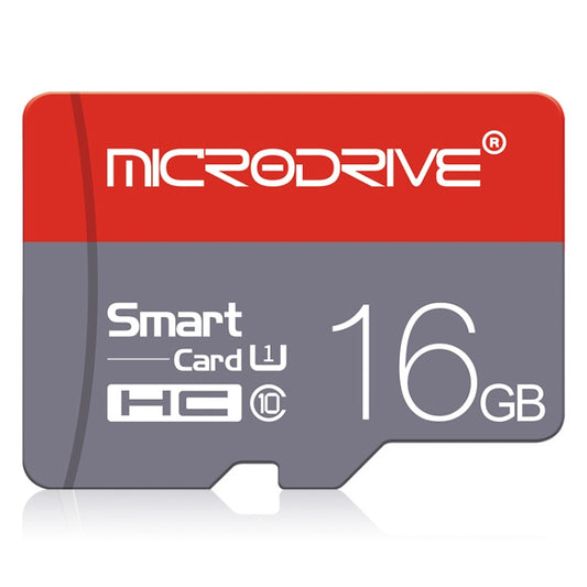 Microdrive 16GB High Speed Class 10 Micro SD(TF) Memory Card, 16GB