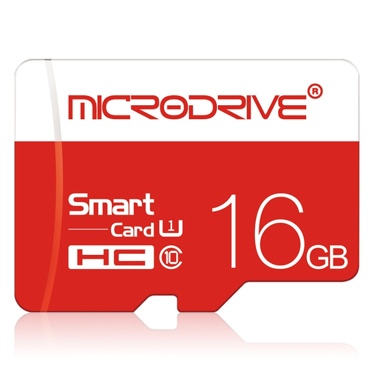 Microdrive 16GB High Speed Class 10 Micro SD(TF) Memory Card, 16GB