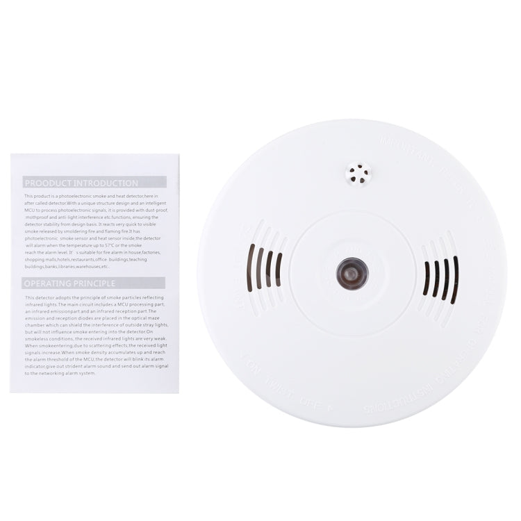 433MHz Photoelectronc Smoke and Heat Detector