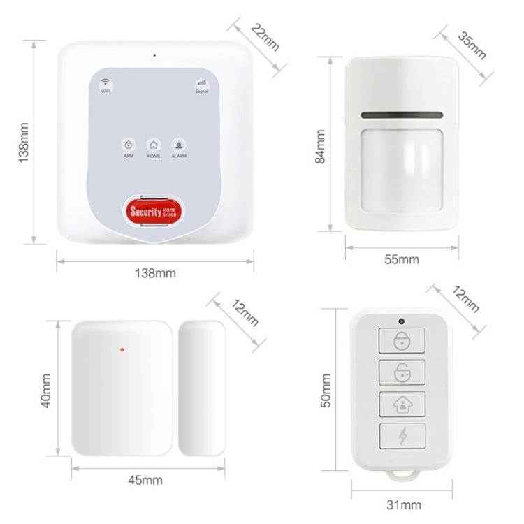 DY-H2 Smart Home System + Anti-theft System Set