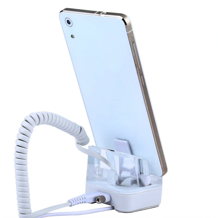 S10 Burglar Display Holder / Anti-theft Display Stand with Remote Control for Mobile Phones with Micro-USB Port