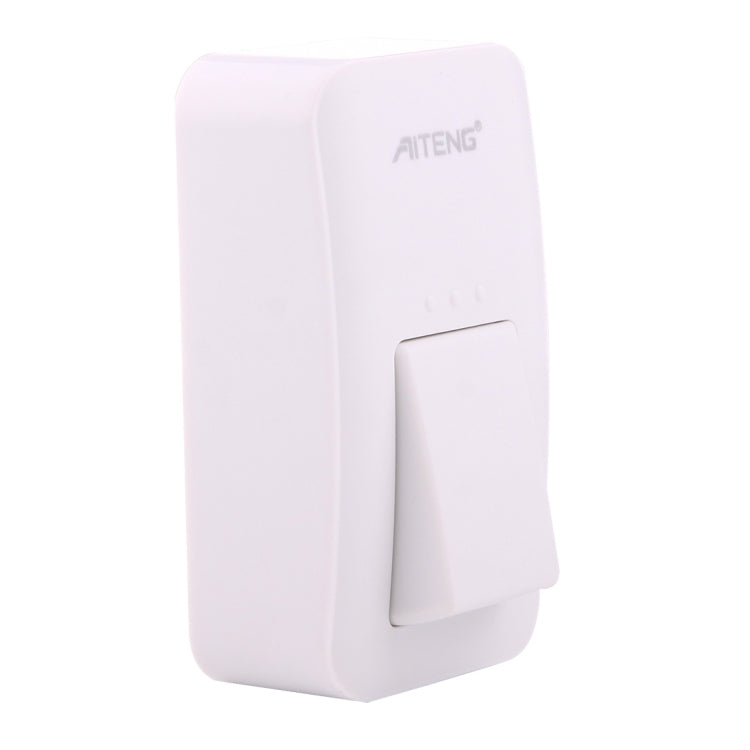 AITENG V026G Life Waterproof Battery-Free Wireless Doorbell, 1 Receiver + 1 x Transmitter, Receiver Distance: 130m, US Plug, V026G