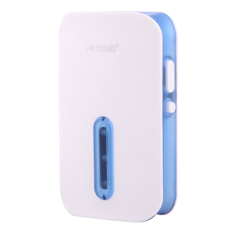 AITENG V017G Life Waterproof Battery-Free Wireless Doorbell, 1 Receiver + 1 x Transmitter, Receiver Distance: 130m, US Plug, V017G