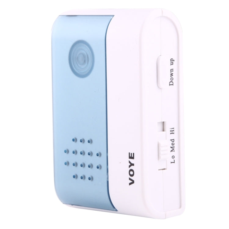 VOYE V004B2 Wireless Smart Music Home Doorbell with Dual Receiver, Remote Control Distance: 120m (Open Air), V004B2