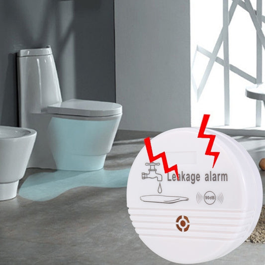 360 Degrees Water Leak Detector Sensor 85dB Volume Water Leakage Alarm for Home Kitchen, Toilet, Floor, HH-LS518