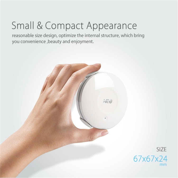 NEO NAS-WS02W WiFi Water Sensor & Flood Detector, Support Android / IOS systems, WS02W WiFi Flood Detector