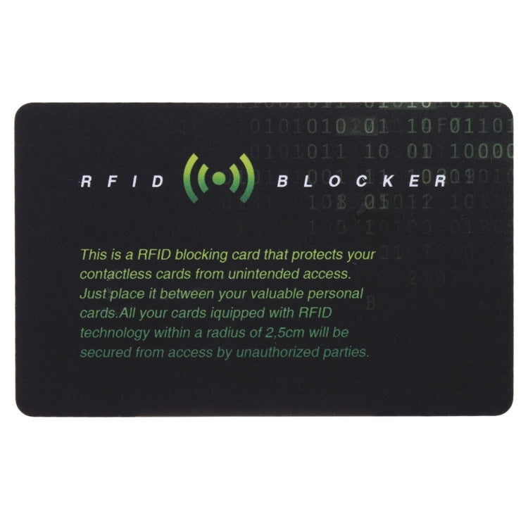 100 PCS Scanner Guard Card RFID Blocking Card, Built-in Patented ID Protection, 100 PCS