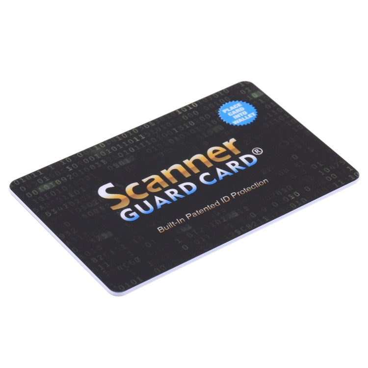 100 PCS Scanner Guard Card RFID Blocking Card, Built-in Patented ID Protection, 100 PCS