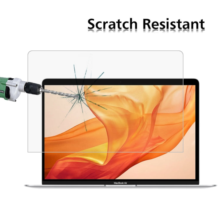 0.26mm 9H Surface Hardness Explosion-proof Tempered Glass Film for MacBook Air 13.3 (2018), For MacBook Air 13.3 (2018)