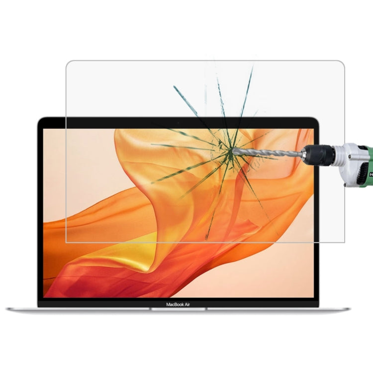 0.26mm 9H Surface Hardness Explosion-proof Tempered Glass Film for MacBook Air 13.3 (2018), For MacBook Air 13.3 (2018)