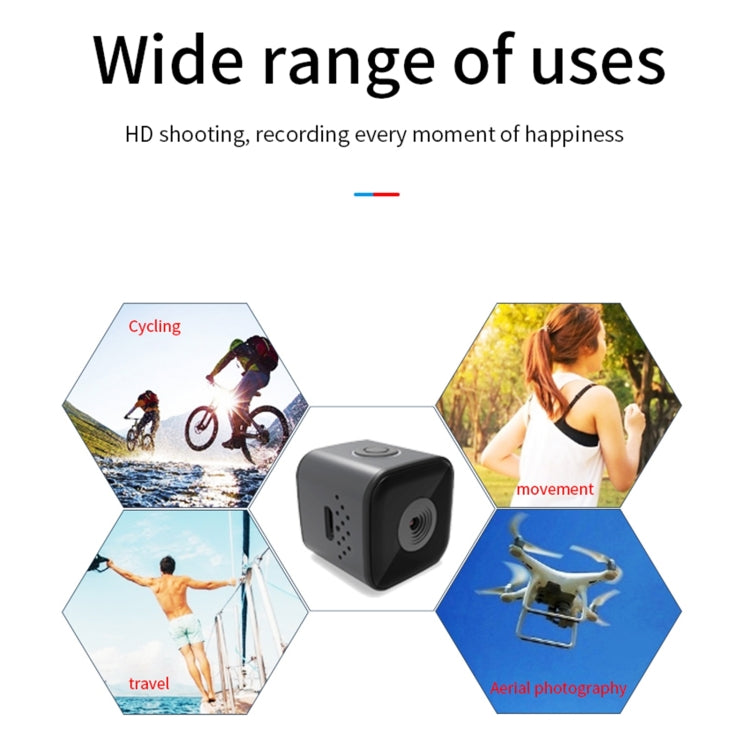 SQ28 1080P Mini Waterproof HD Smart Camera, Support Night Vision, SQ28