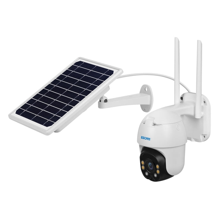 ESCAM QF130 1080P IP66 Waterproof WiFi IP Camera with Solar Panel, Support Night Vision & Motion Detection & Two Way Audio & TF Card & PTZ Control, without Battery