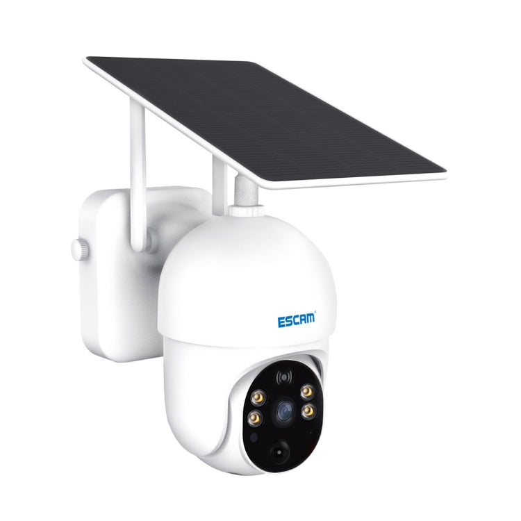 ESCAM QF255 2.0 Million Pixels 1080P HD WiFi Solar Camera, Support Two-way Voice & PIR Motion Detection & Night Vision & TF Card, QF255