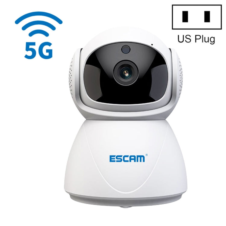 ESCAM PT201 HD 1080P Dual-band WiFi IP Camera, Support Night Vision / Motion Detection / Auto Tracking / TF Card / Two-way Audio, EU Plug, PT201