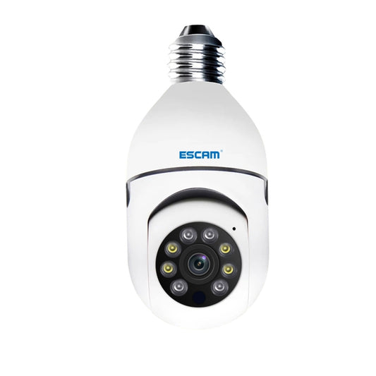 ESCAM PT208 1080P HD Light Bulb WiFi Camera, Support Motion Detection, Two-way Audio, Night Vision, TF Card, ESCAM PT208