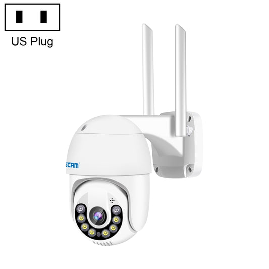 ESCAM QF800 H.265X 8MP AI Humanoid Detection Auto Tracking Waterproof WiFi IP Camera,US Plug, US Plug