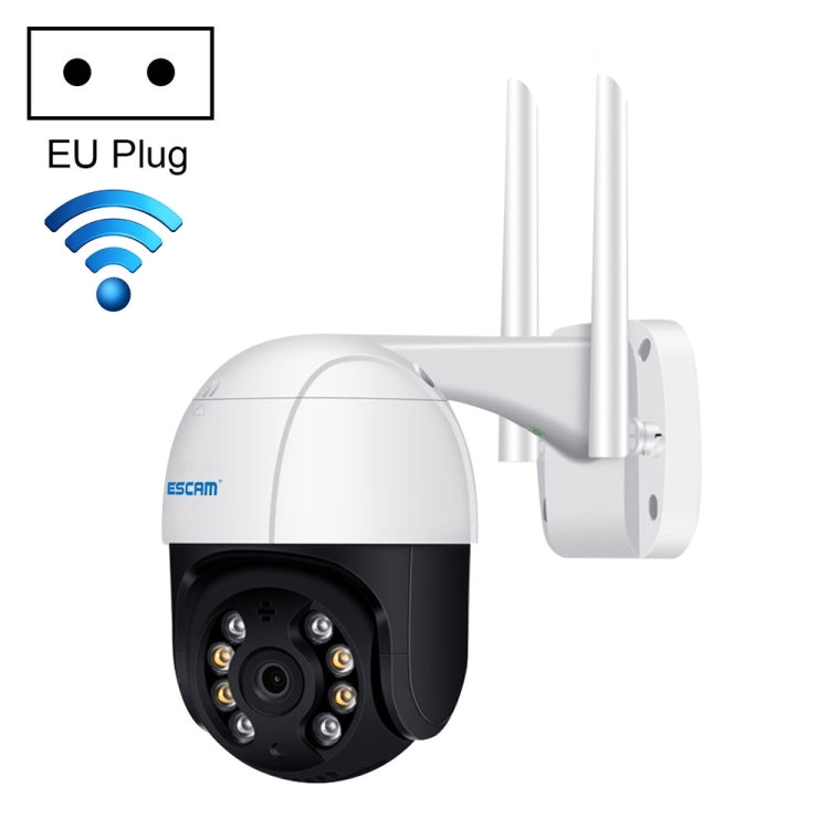 ESCAM QF218 1080P Pan / Tilt AI Humanoid Detection IP66 Waterproof WiFi IP Camera, Support ONVIF / Night Vision / TF Card / Two-way Audio, US Plug, NC1228AU, NC1228EU, NC1228UK, NC1228US