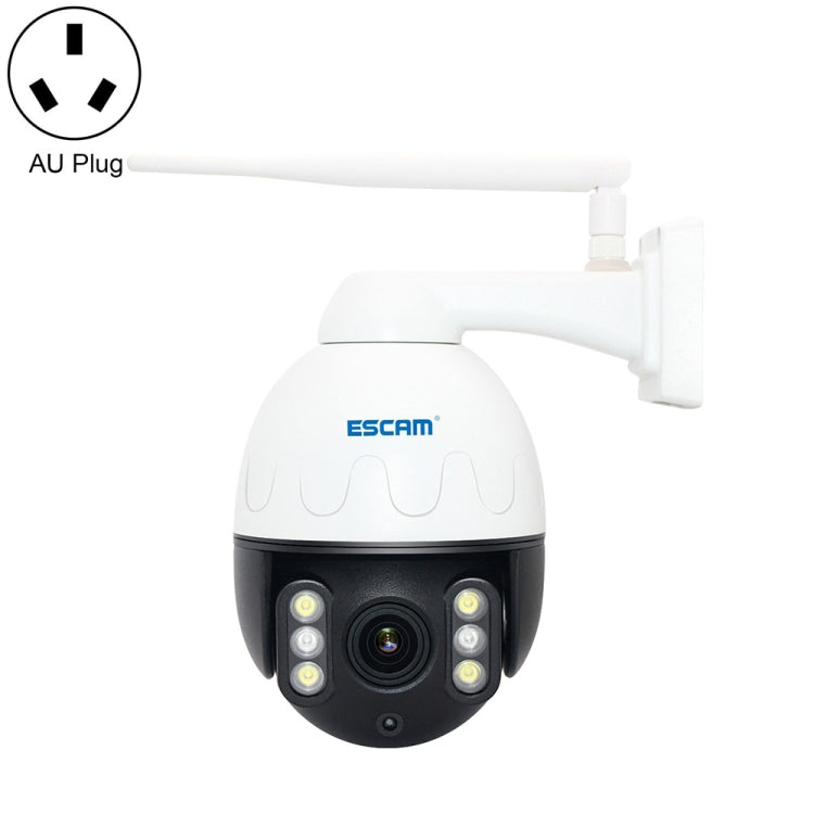 ESCAM Q5068 H.265 5MP Pan / Tilt / 4X Zoom WiFi Waterproof IP Camera, Support ONVIF Two Way Talk & Night Vision, AU Plug, EU Plug, AU Plug, UK Plug, US Plug