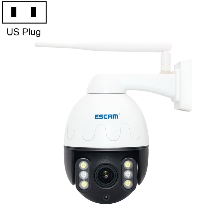 ESCAM Q5068 H.265 5MP Pan / Tilt / 4X Zoom WiFi Waterproof IP Camera, Support ONVIF Two Way Talk & Night Vision, AU Plug, EU Plug, AU Plug, UK Plug, US Plug