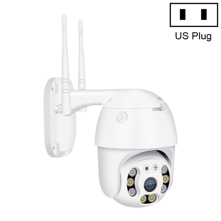 QX21 1080P HD WiFi IP Camera, Support Night Vision & Motion Detection & Two Way Audio & TF Card, AU Plug, QX21