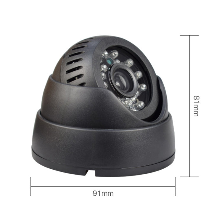 BQ2 1 megapixel Plug-in Hemisphere HD Monitor Camera, Support Infrared Night Vision & 4-32GB TF Card, Hemisphere