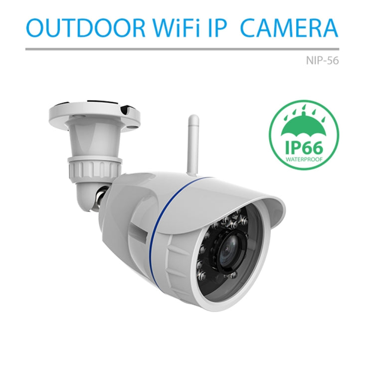 NEO NIP-56AI Outdoor Waterproof WiFi IP Camera, with IR Night Vision & Mobile Phone Remote Control, NIP-56AI