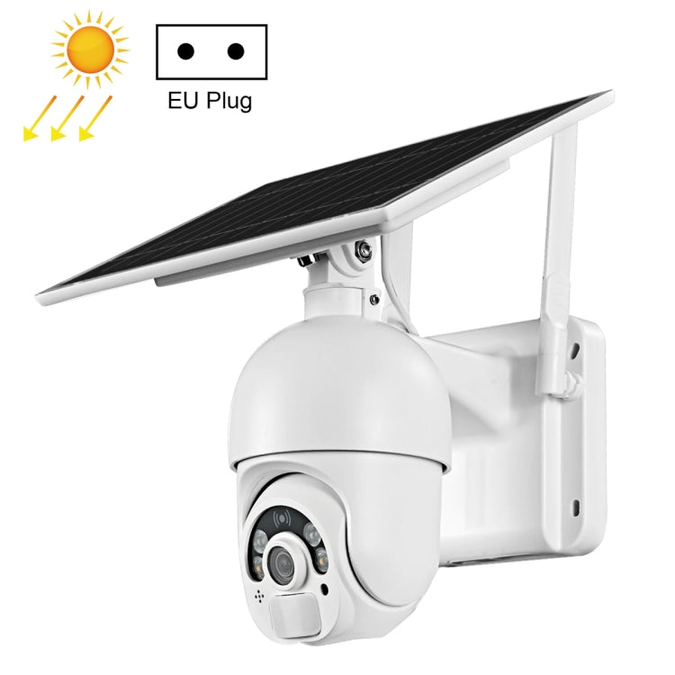 T22 1080P Full HD Solar Powered 4G Network EU Version Camera, Support PIR Alarm, Night Vision, Two Way Audio, TF Card, 4G (EU Version), 4G (US Version)