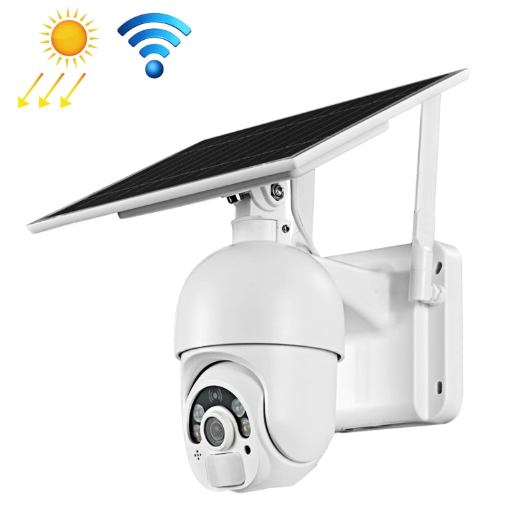 T22 1080P Full HD Solar Powered WiFi Camera, Support PIR Alarm, Night Vision, Two Way Audio, TF Card, 2.4G WiFi