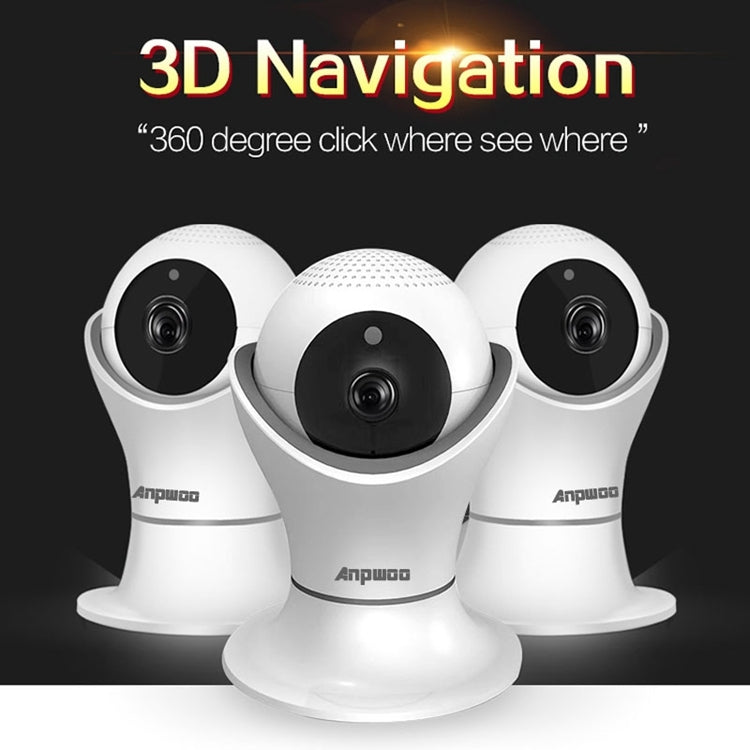 Anpwoo Hercules GM8135+SC2145 1080P HD WiFi IP Camera, Support Motion Detection & Infrared Night Vision & TF Card(Max 128GB), Hercules