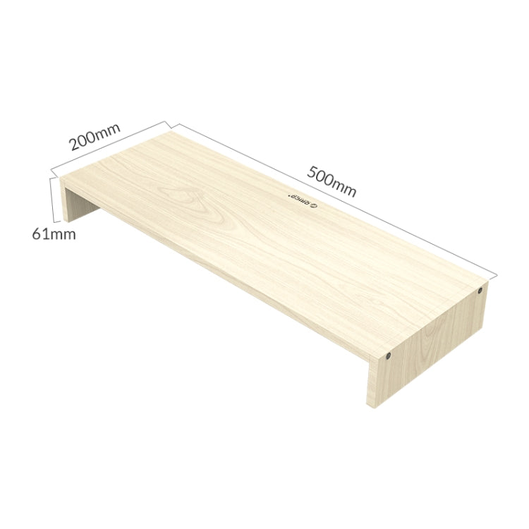 ORICO MSR-01-WD-BP Wood Grain Computer Monitor Holder, Size: 50 x 20 x 6.1cm, Size: 50 x 20 x 6.1cm