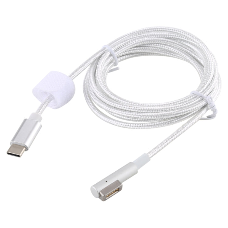 45W / 60W / 65W / 85W 5 Pin MagSafe 1 (L-Shaped) to USB-C / Type-C PD Charging Cable, MagSafe 1