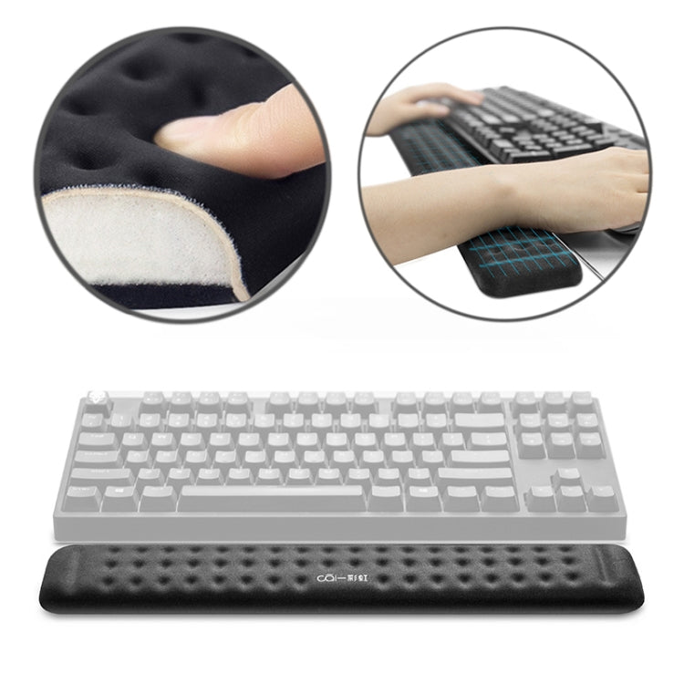 Mechanical Keyboard Wrist Rest Memory Foam Mouse Pad, Size : M, Size : M