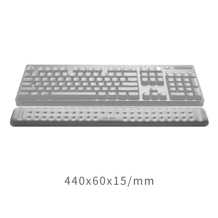 Mechanical Keyboard Wrist Rest Memory Foam Mouse Pad, Size : L, Size : L