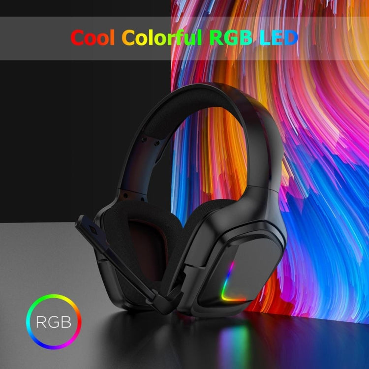 K20i Stereo Gaming Headset with Microphone RGB Light for XBox One / Laptop Tablet, K20i