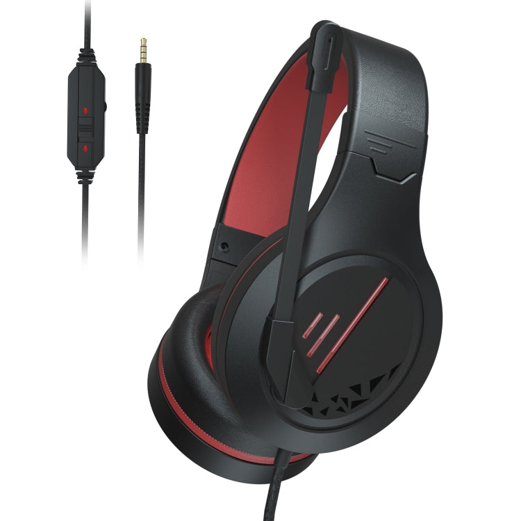 SADES MH601 3.5mm Plug Wire-controlled Noise Reduction E-sports Gaming Headset with Retractable Microphone, Cable Length: 2.2m, MH601 Purple, MH601 Black Red, MH601 Black Blue