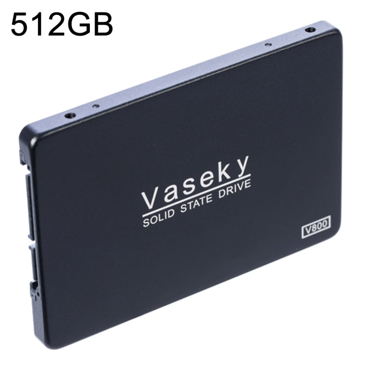 Vaseky V800 512GB 2.5 inch SATA3 6GB/s Ultra-Slim 7mm Solid State Drive SSD Hard Disk Drive for Desktop, Notebook, 512GB