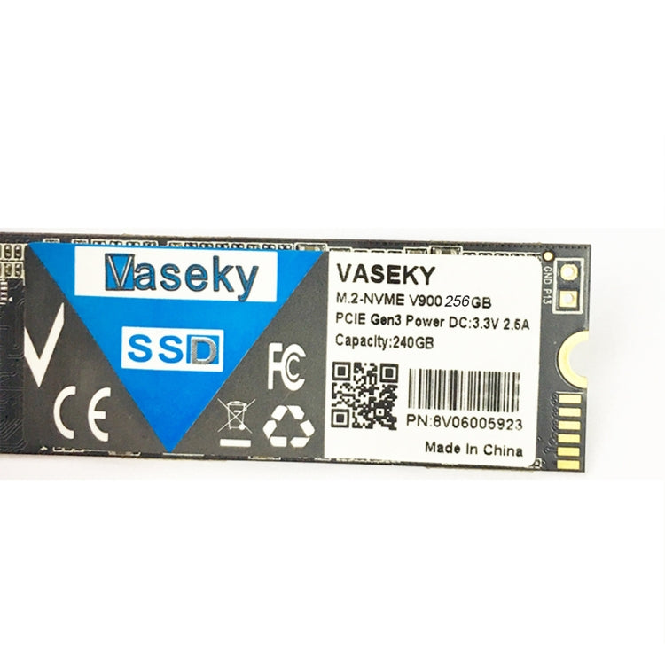 Vaseky M.2-NVME V900 256GB PCIE Gen3 SSD Hard Drive Disk for Desktop, Laptop, 256GB