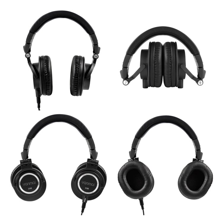 Yanmai D98 Professional Recording Monitor Headphone, D98(Black), D98(Silver Grey)