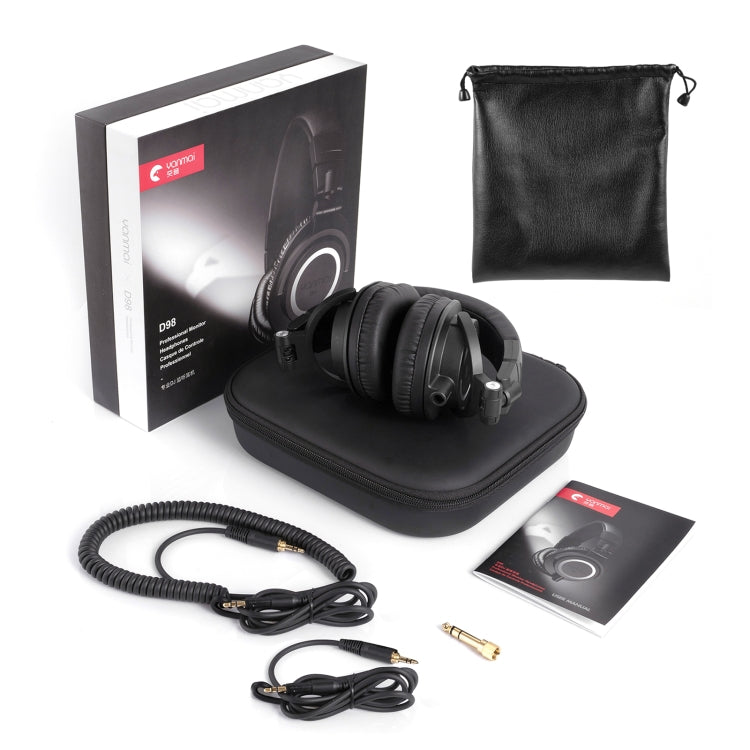 Yanmai D98 Professional Recording Monitor Headphone, D98(Black), D98(Silver Grey)