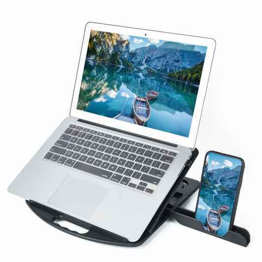 General-purpose Increased Heat Dissipation For Laptops Holder, Style: with Mobile Phone Holder, Style: with Mobile Phone Holder