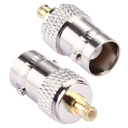 2 PCS BNC Female to MCX Male Connector, Female to MCX Mal