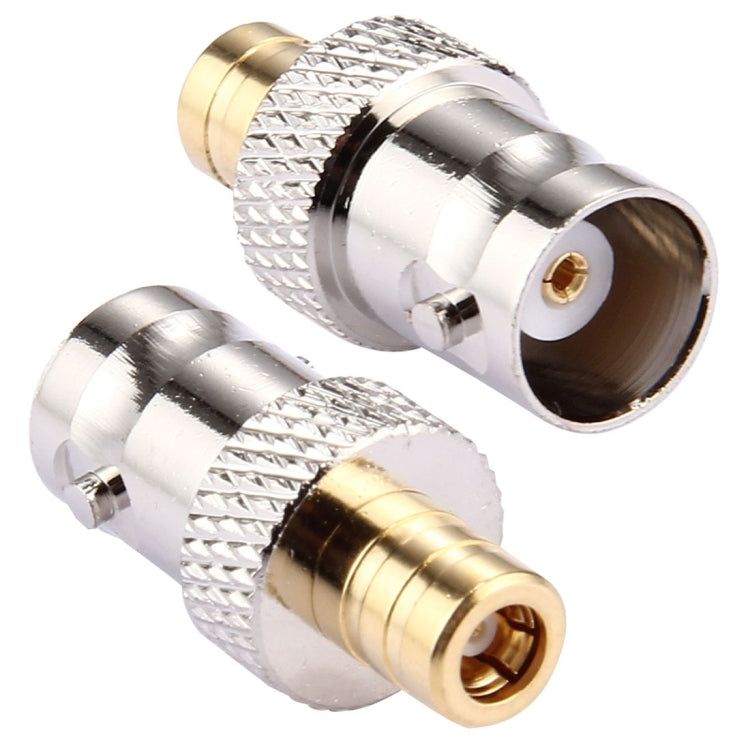 2 PCS BNC Female to SMB Female Connector, Female to SMB Female