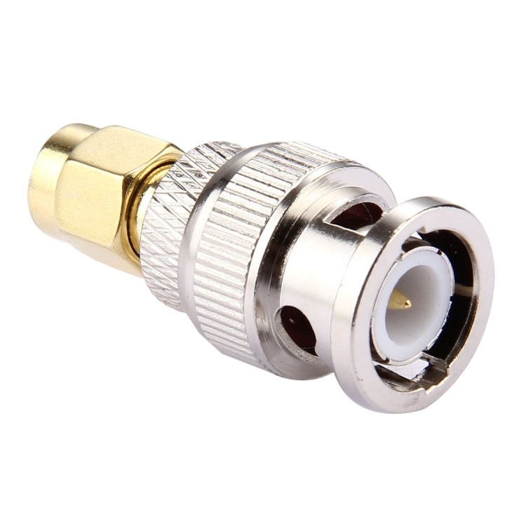 2 PCS BNC Male to SMA Male Connector, Male to SMA Male