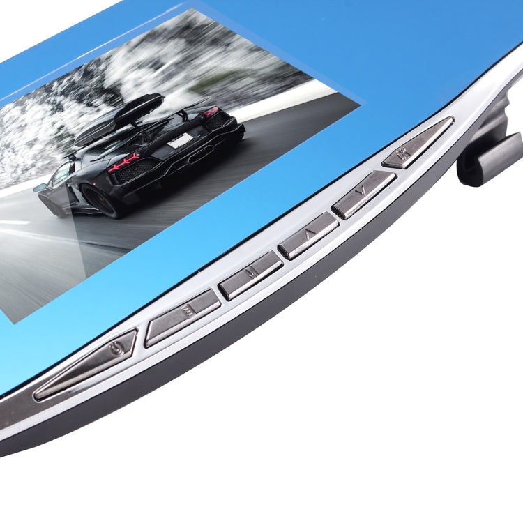 G835 HD 1080P 4.3 inch Screen Display Rearview Mirror Vehicle DVR, Generalplus 2248, 2 Cameras 170 Degree Wide Angle Viewing, Support HDR Recording / Motion Detection Function, G835